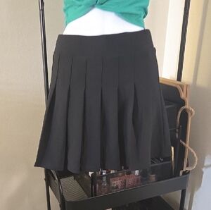 New Mix Black A-Line Skirt